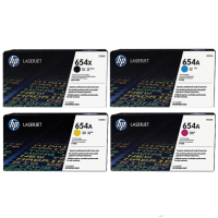 HP 654X CF330X CF331A CF332A CF333A Original Black and Colour Toner Cartridge Pack HP 654X CF330X CF331A CF332A CF333A Original Black and Colour Toner Cartridge Pack
