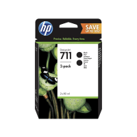 HP 711 P2V31A Original High Capacity Black Ink Cartridge TwinPack HP 711 P2V31A Original High Capacity Black Ink Cartridge TwinPack