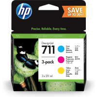 HP 711 Original C M Y Colour Ink Cartridge Multipack HP 711 Original C M Y Colour Ink Cartridge Multipack