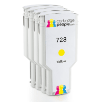 HP 728 Compatible Extra High Capacity Black Colour Ink Cartridge Multipack