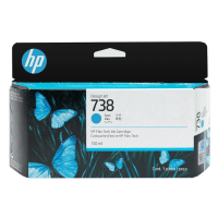 HP 738 498N5A Original Cyan Ink Cartridge