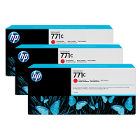 HP 771C B6Y32A Original Chromatic Red Ink Cartridge 3 Pack HP 771C B6Y32A Original Chromatic Red Ink Cartridge 3 Pack