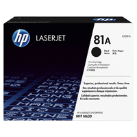 HP 81A Black Toner Cartridge Original