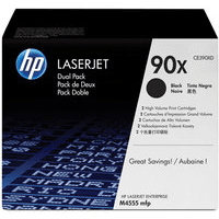 HP 90X CE390XD Original High Yield Black Toner Cartridge Twinpack HP 90X CE390XD Original High Yield Black Toner Cartridge Twinpack