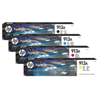 HP 913A Original PageWide Black Colour Ink Cartridge 4 Pack HP 913A Original PageWide Black Colour Ink Cartridge 4 Pack