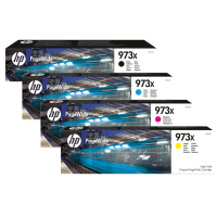 HP 973X Original Black Colour High Capacity Ink Cartridge 4 Pack HP 973X Original Black Colour High Capacity Ink Cartridge 4 Pack