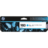 HP 980 Cyan Ink Cartridge Original HP 980 Cyan Ink Cartridge Original