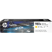 HP 981X Yellow High Capacity Pagewide Ink Cartridge Original