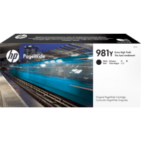 HP 981Y Black High High Capacity Pagewide Ink Cartridge Original HP 981Y Black High High Capacity Pagewide Ink Cartridge Original