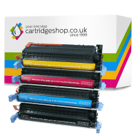 HP C9720A C9721A C9722A C9723A 641A Compatible Black Colour Toner Cartridges