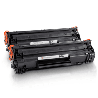 HP CB436A TWINPACK Black Compatible Toner Cartridge