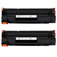 HP CE285A 85A TWINPACK of Black Compatible Toner Cartridges Special Deal