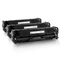 HP Compatible 312A CF440AM Colour Toner Cartridge 3 Pack