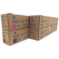 Konica Minolta TN 321 Original Black and Colour Toner Cartridge Multipack Konica Minolta TN 321 Original Black and Colour Toner Cartridge Multipack