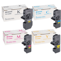Kyocera TK 5240 BK C M Y Original Black Colour Toner Multipack Kyocera TK 5240 BK C M Y Original Black Colour Toner Multipack