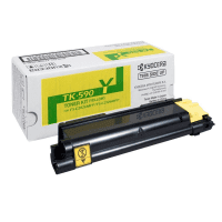 Kyocera TK 590Y Yellow Toner Cartridge Original Kyocera TK 590Y Yellow Toner Cartridge Original