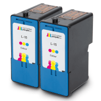 Lexmark 15 018C2110E Compatible Colour Ink Cartridge  TWIN PACK DEAL