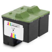 Lexmark 16 10N0016 Compatible High Yield Black Ink Cartridge Twin Pack Deal