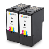 Lexmark 18C0034 32 Compatible Black Ink Cartridge TWIN PACK DEAL Special Deal