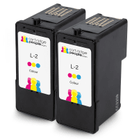 Lexmark 2 18CX190E 18C0190E x2 Compatible Colour Ink Cartridges