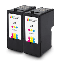 Lexmark 24 18C1524 Compatible Colour Ink Cartridge TWIN PACK DEAL