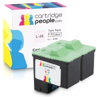 Lexmark 26 10N0026 Compatible High Yield Colour Ink Cartridge Twin Pack Deal Lexmark 26 10N0026 Compatible High Yield Colour Ink Cartridge Twin Pack Deal