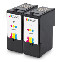 Lexmark 37 18C2140 Compatible Colour Ink Cartridge TWIN PACK DEAL Special Deal