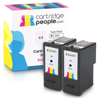 Lexmark 44 18YX144 Compatible Black Ink Cartridge Twin Pack Deal Lexmark 44 18YX144 Compatible Black Ink Cartridge Twin Pack Deal