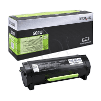 Lexmark 502U Black Ultra High Capacity Toner Cartridge Original Lexmark 502U Black Ultra High Capacity Toner Cartridge Original