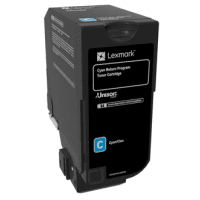 Lexmark 74C20C0 Cyan Low Capacity Return Programme Toner Cartridge Original Lexmark 74C20C0 Cyan Low Capacity Return Programme Toner Cartridge Original