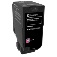 Lexmark 74C2HM0 Magenta High Capacity Return Programme Toner Cartridge Original Lexmark 74C2HM0 Magenta High Capacity Return Programme Toner Cartridge Original