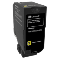 Lexmark 74C2HY0 Yellow High Capacity Return Programme Toner Cartridge Original Lexmark 74C2HY0 Yellow High Capacity Return Programme Toner Cartridge Original