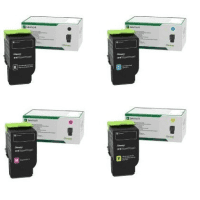 Lexmark 78C2U Ultra High Black Colour Return Program Toner Cartridge 4 Pack Original Lexmark 78C2U Ultra High Black Colour Return Program Toner Cartridge 4 Pack Original