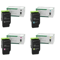 Lexmark 78C2X Extra High Black Colour Return Program Toner Cartridge 4 Pack Original