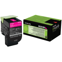 Lexmark 802HM Magenta High Capacity Toner Cartridge Original