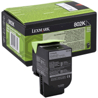 Lexmark 802K Black Toner Cartridge Original Lexmark 802K Black Toner Cartridge Original