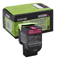 Lexmark 802SM Magenta Toner Cartridge Original Lexmark 802SM Magenta Toner Cartridge Original