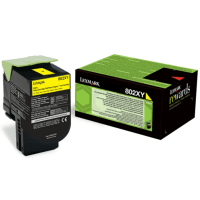 Lexmark 802XY Yellow High High Capacity Toner Cartridge Original Lexmark 802XY Yellow High High Capacity Toner Cartridge Original