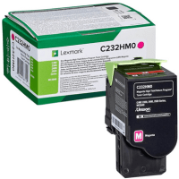 Lexmark C232HM0 Magenta High Capacity Return Program Toner Cartridge Original Lexmark C232HM0 Magenta High Capacity Return Program Toner Cartridge Original