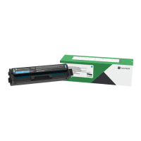 Lexmark C342XC0 Cyan High Capacity Return Program Toner Cartridge Original