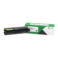 Lexmark C342XY0 Yellow High Capacity Return Program Toner Cartridge Original