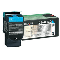 Lexmark C544X1CG Cyan High High Capacity Toner Cartridge Original