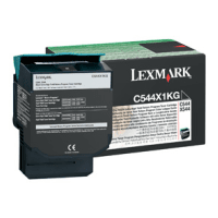Lexmark C544X1KG Black High High Capacity Toner Cartridge Original Lexmark C544X1KG Black High High Capacity Toner Cartridge Original