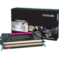 Lexmark C746A1MG Magenta Toner Cartridge Original