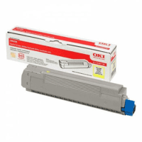 OKI 43487709 Yellow Toner Cartridge Original OKI 43487709 Yellow Toner Cartridge Original
