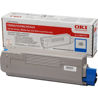 OKI 43865723 Cyan Toner Cartridge Original