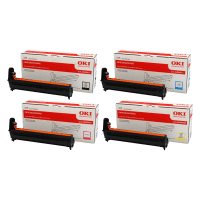 OKI 440640 BK C M Y Original Black Colour Drum Unit Multipack OKI 440640 BK C M Y Original Black Colour Drum Unit Multipack