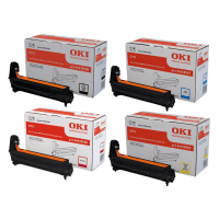 OKI 4431850 BK C M Y Original Black Colour Drum Unit Multipack OKI 4431850 BK C M Y Original Black Colour Drum Unit Multipack