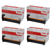 OKI 4484440 BK C M Y Original Black Colour Drum Unit Multipack OKI 4484440 BK C M Y Original Black Colour Drum Unit Multipack