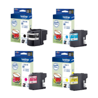 Original Brother LC22U Black Colour ink Cartridge 4 Pack Original Brother LC22U Black Colour ink Cartridge 4 Pack